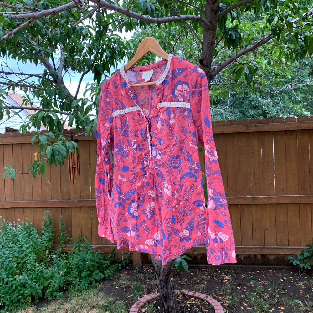 Anthropologie Maeve Blouse Size 10